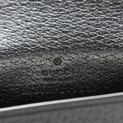 Gucci Calfskin Boar Effect GG Marmont AirPods Pro Case Black 5 of 7