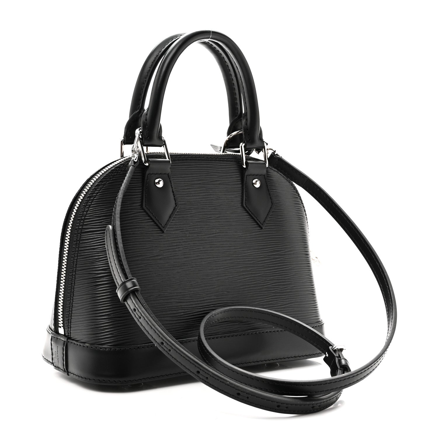 Louis Vuitton Epi Alma BB Black 3 of 10