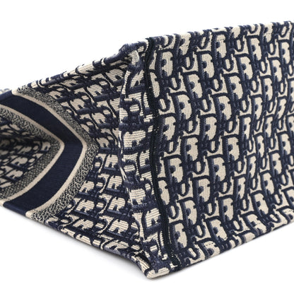 Christian Dior Oblique Large Book Tote Blue Multicolor 9 of 10