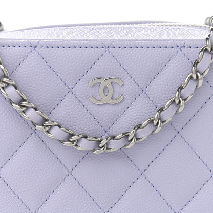 Chanel Caviar Quilted Camera Bag Light Purple 8 of 11