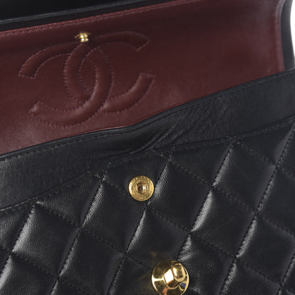 Chanel Lambskin Quilted Small Double Flap Black 12 of 12