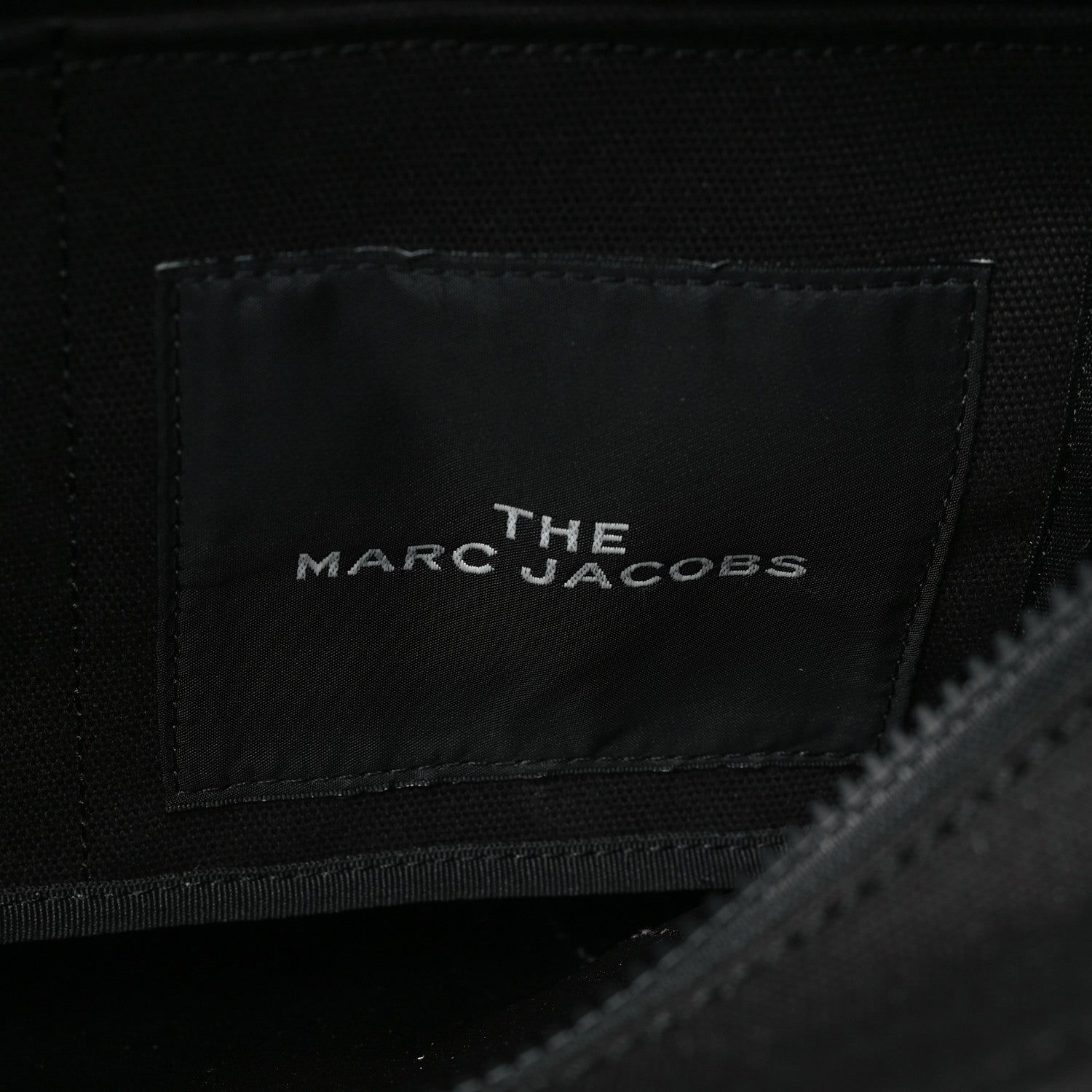 Marc Jacobs Cotton Canvas Medium The Tote Black 6 of 8