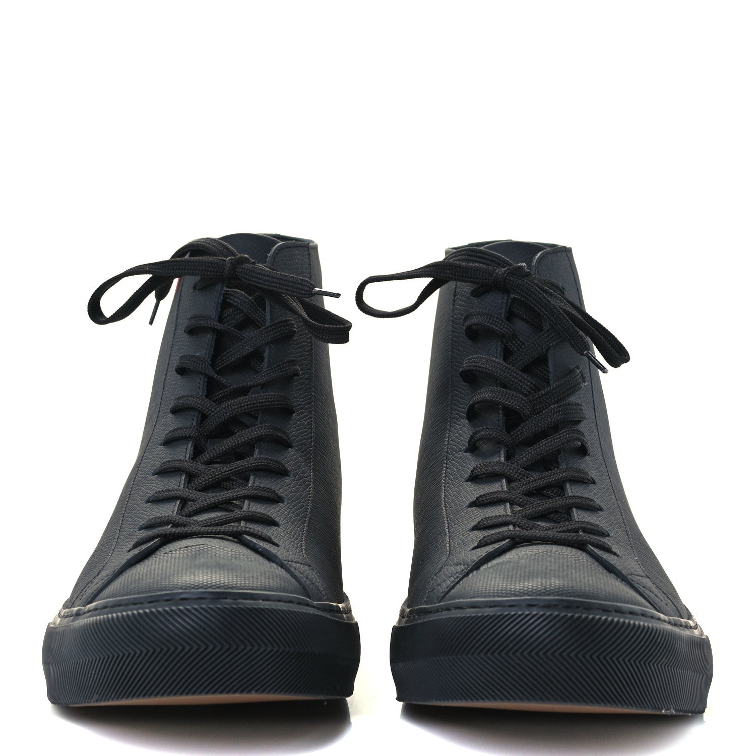 Louis Vuitton Calfskin LV Tattoo Sneaker Boots 10 Black 3 of 12