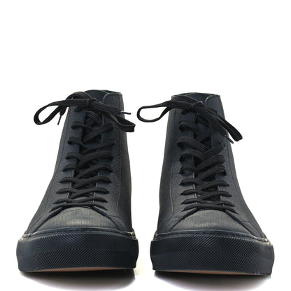 Louis Vuitton Calfskin LV Tattoo Sneaker Boots 10 Black 3 of 12