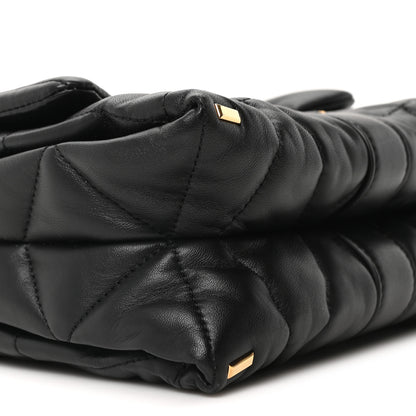 Versace Nappa Quilted Kleio Shoulder Bag Black 9 of 10