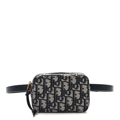 Christian Dior Oblique Belt Pouch Blue 1 of 9