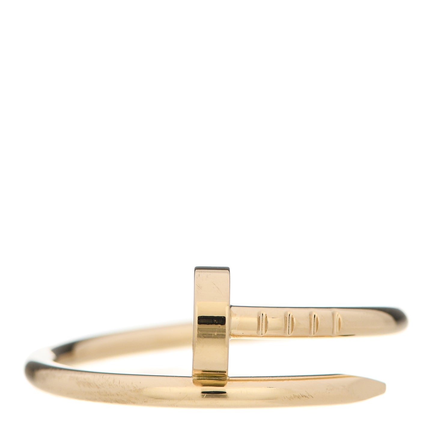 18K Yellow Gold Small Juste Un Clou Ring 54 7