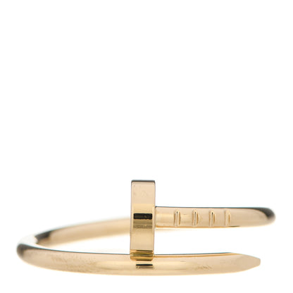 Cartier 18K Yellow Gold Small Juste Un Clou Ring 54 7 1 of 5