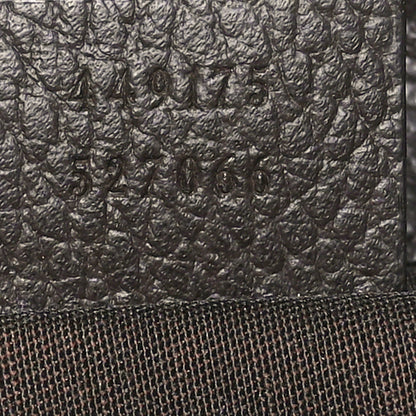 Gucci Monogram Dollar Calfskin O Drawstring Backpack Beige Ebony Testa di Moro Dark Chocolate 7 of 10