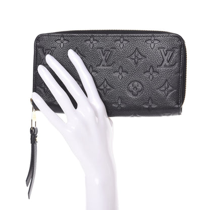 Louis Vuitton Empreinte Zippy Wallet Black 2 of 8