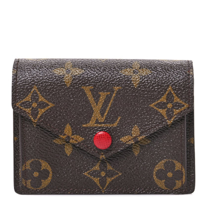 Louis Vuitton Monogram Compact Marie Wallet Rouge 1 of 8