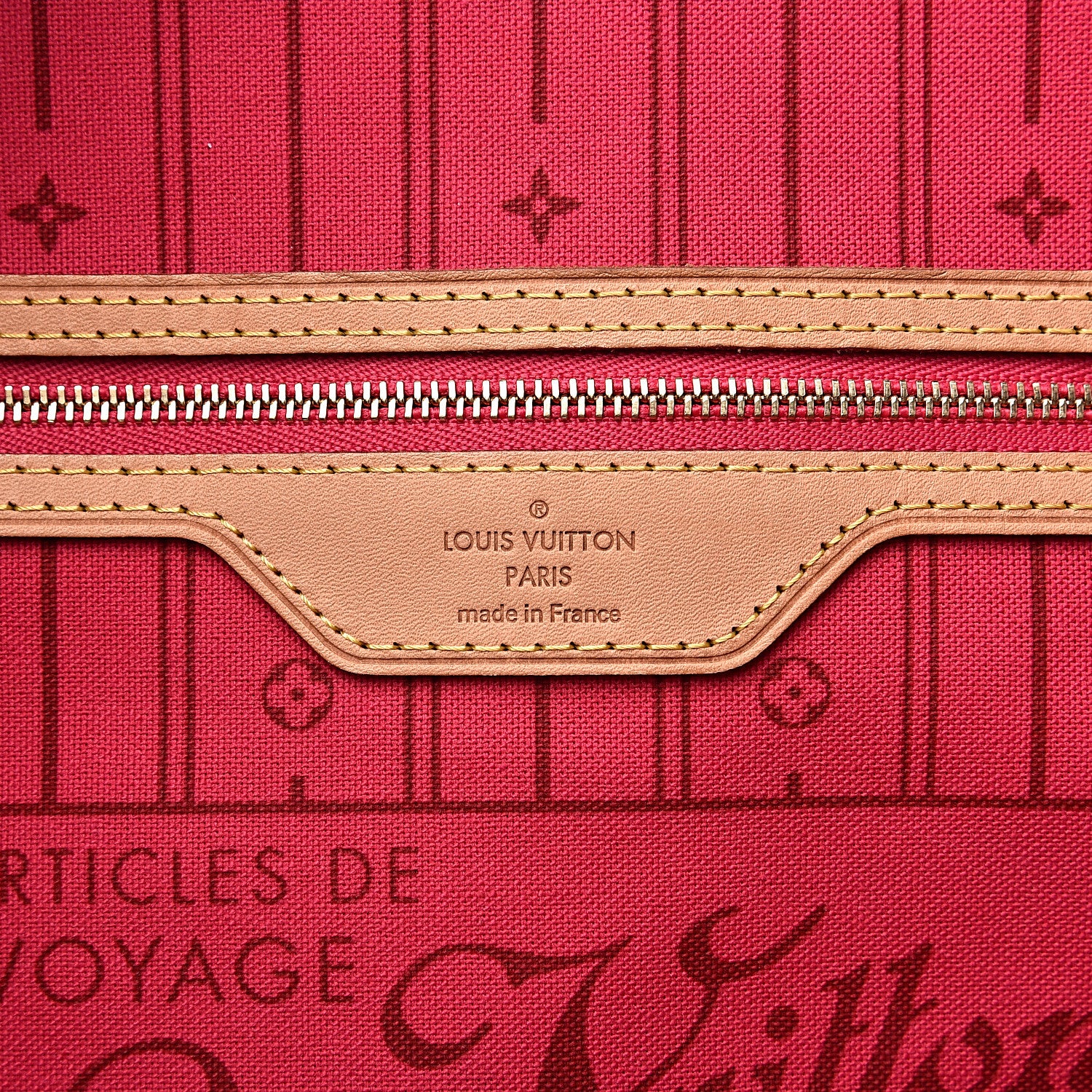 Louis Vuitton Monogram My LV Heritage Neverfull GM Red Magenta 6 of 20