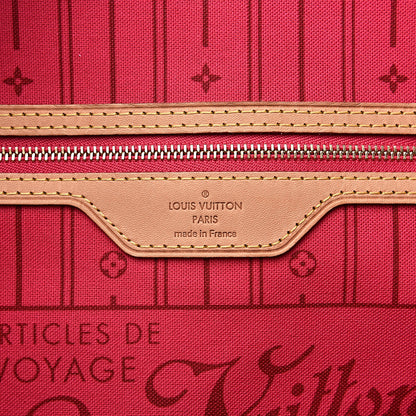 Louis Vuitton Monogram My LV Heritage Neverfull GM Red Magenta 6 of 20