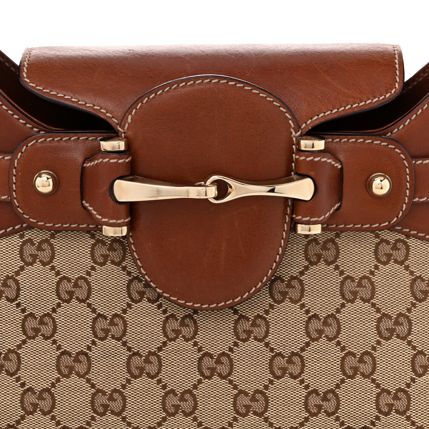 Gucci Monogram Pelham Shoulder Bag Brown 8 of 11