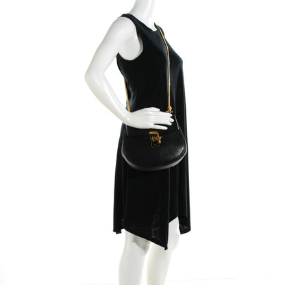 Chloe Grained Lambskin Drew Shoulder Bag Black 2 of 7