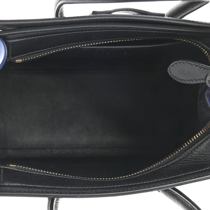 Celine Elephant Calfskin Nano Tri-Color Luggage Sand 4 of 9