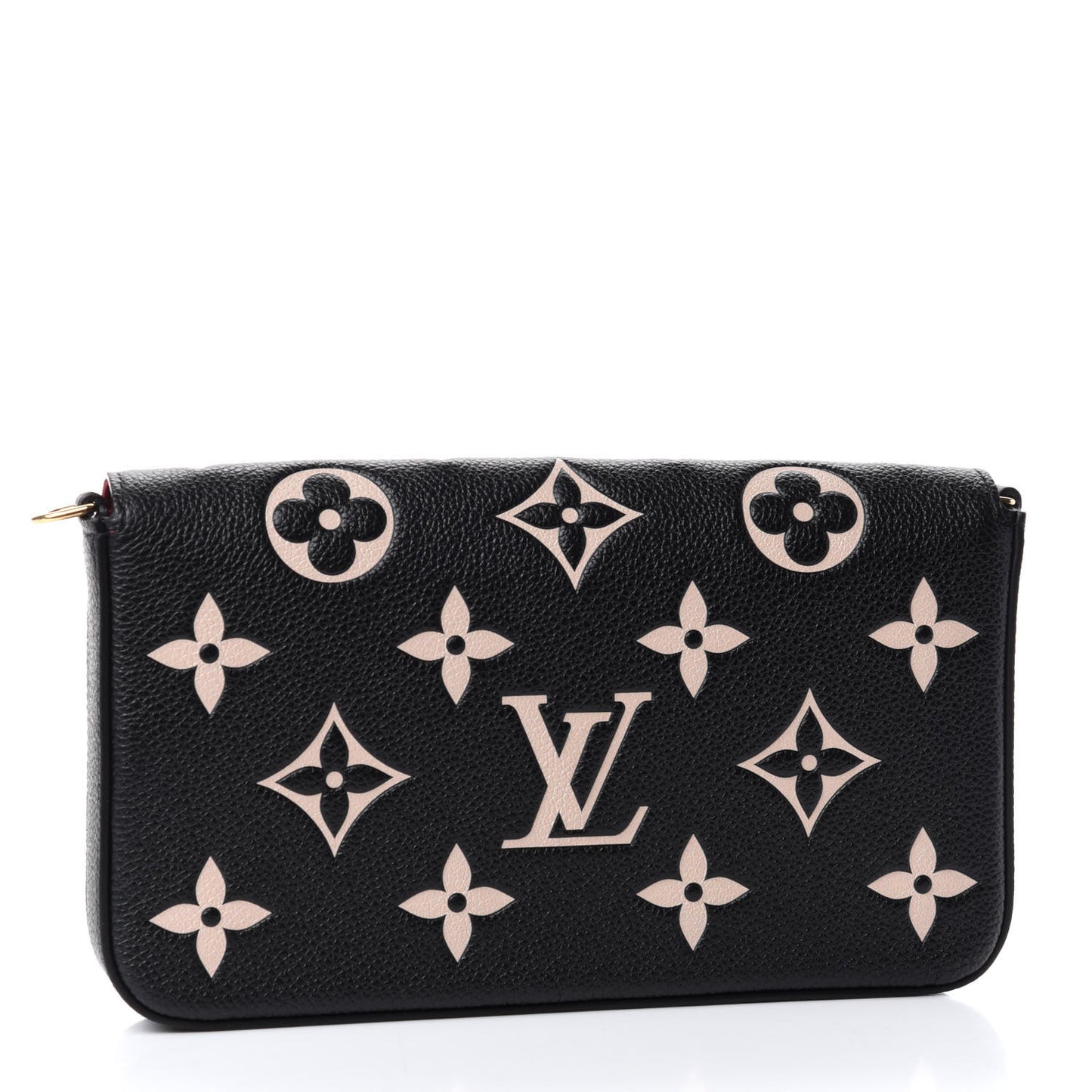 Empreinte Monogram Giant Felicie Pochette Black Beige