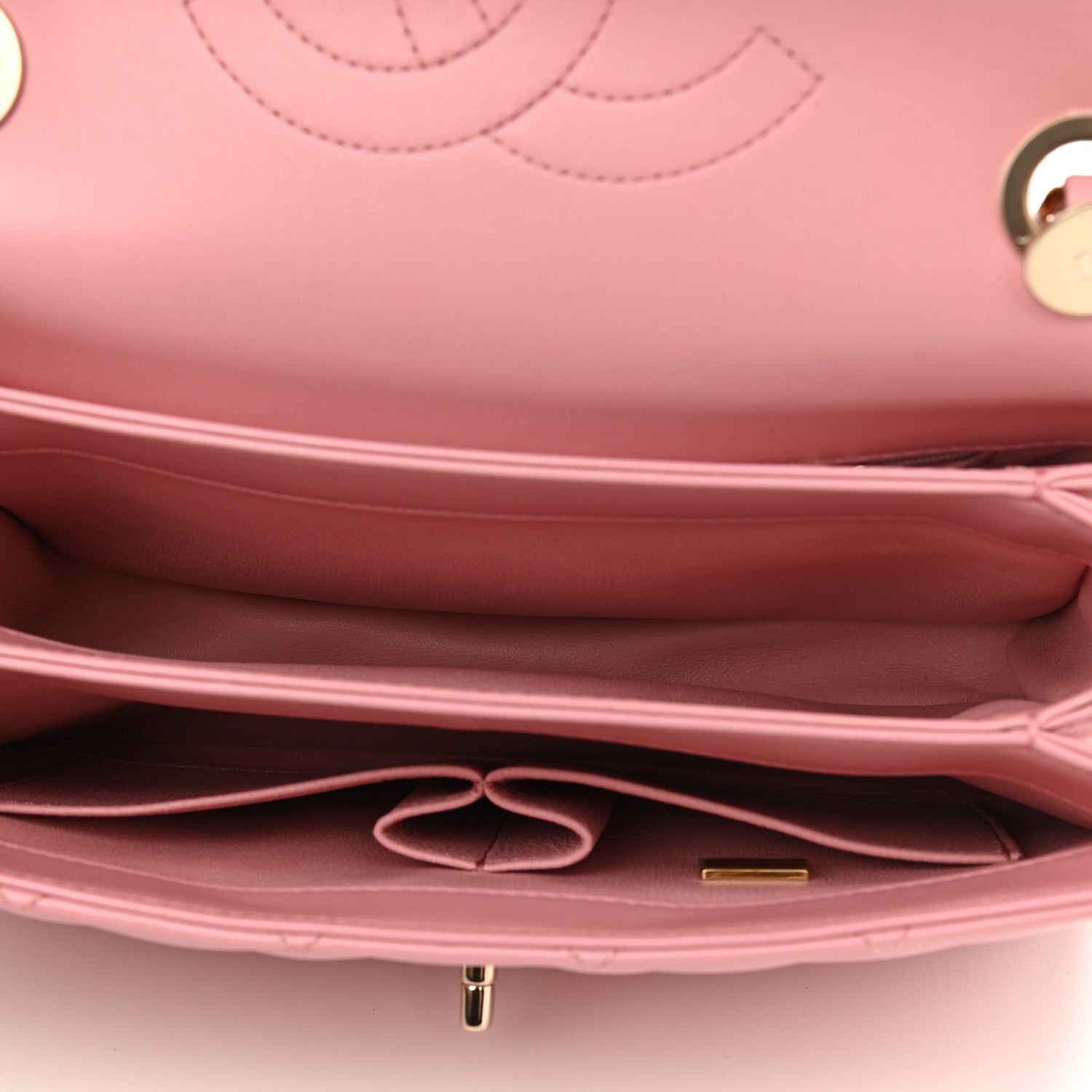 Chanel Lambskin Quilted Small Trendy CC Flap Dual Handle Bag Light Pink 4 of 8