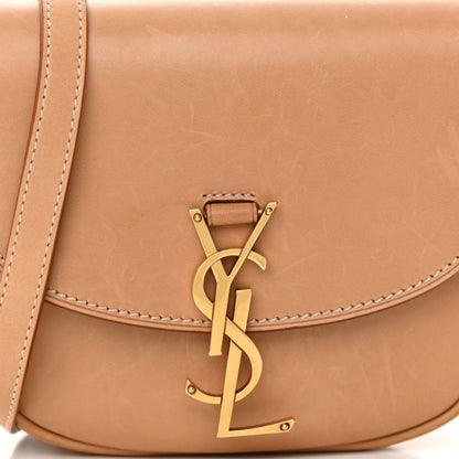 Saint Laurent Smooth Vintage Calfskin Small Kaia Satchel Brown Gold 8 of 14