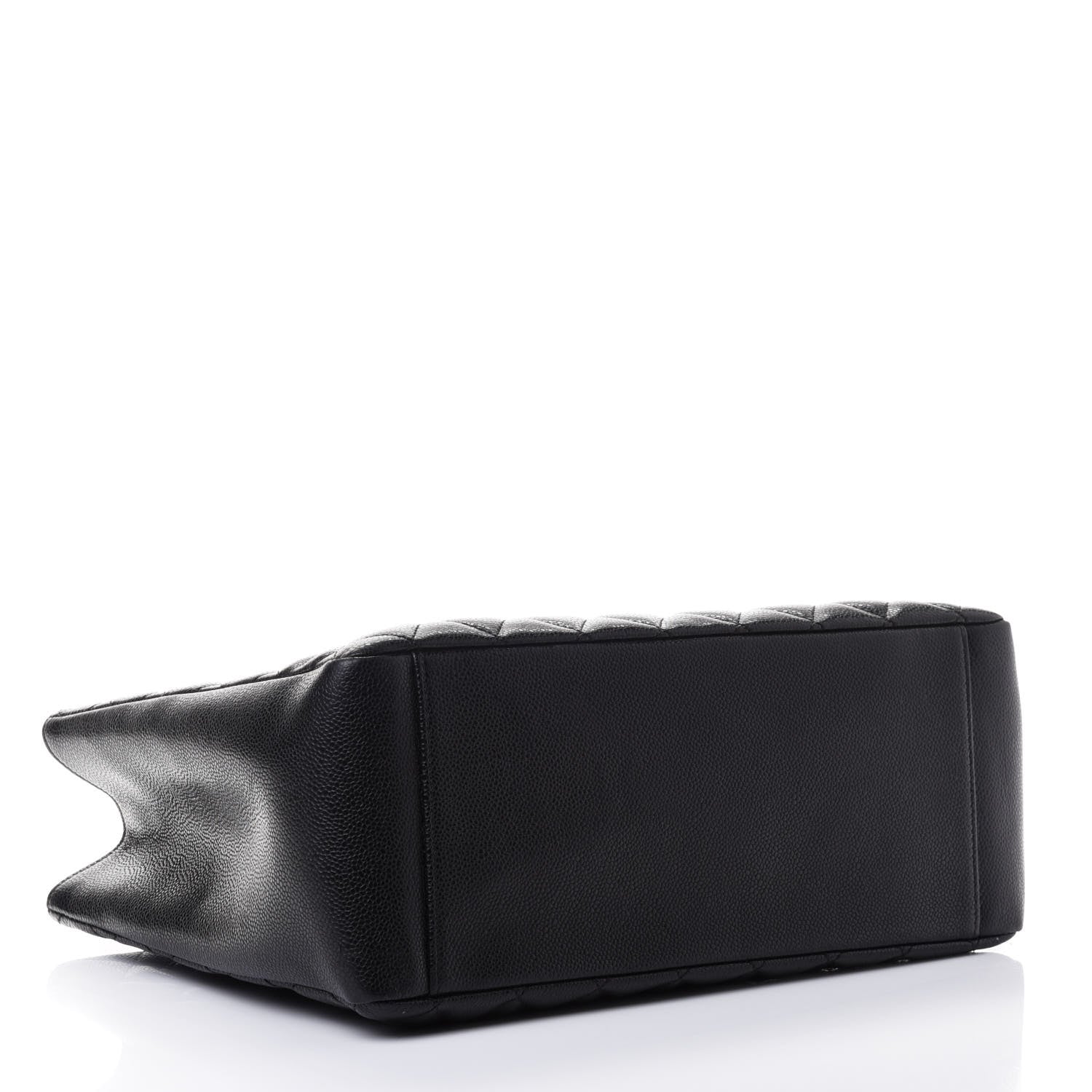 Chanel Caviar Quilted Grand Shopping Tote GST Black 3 of 4