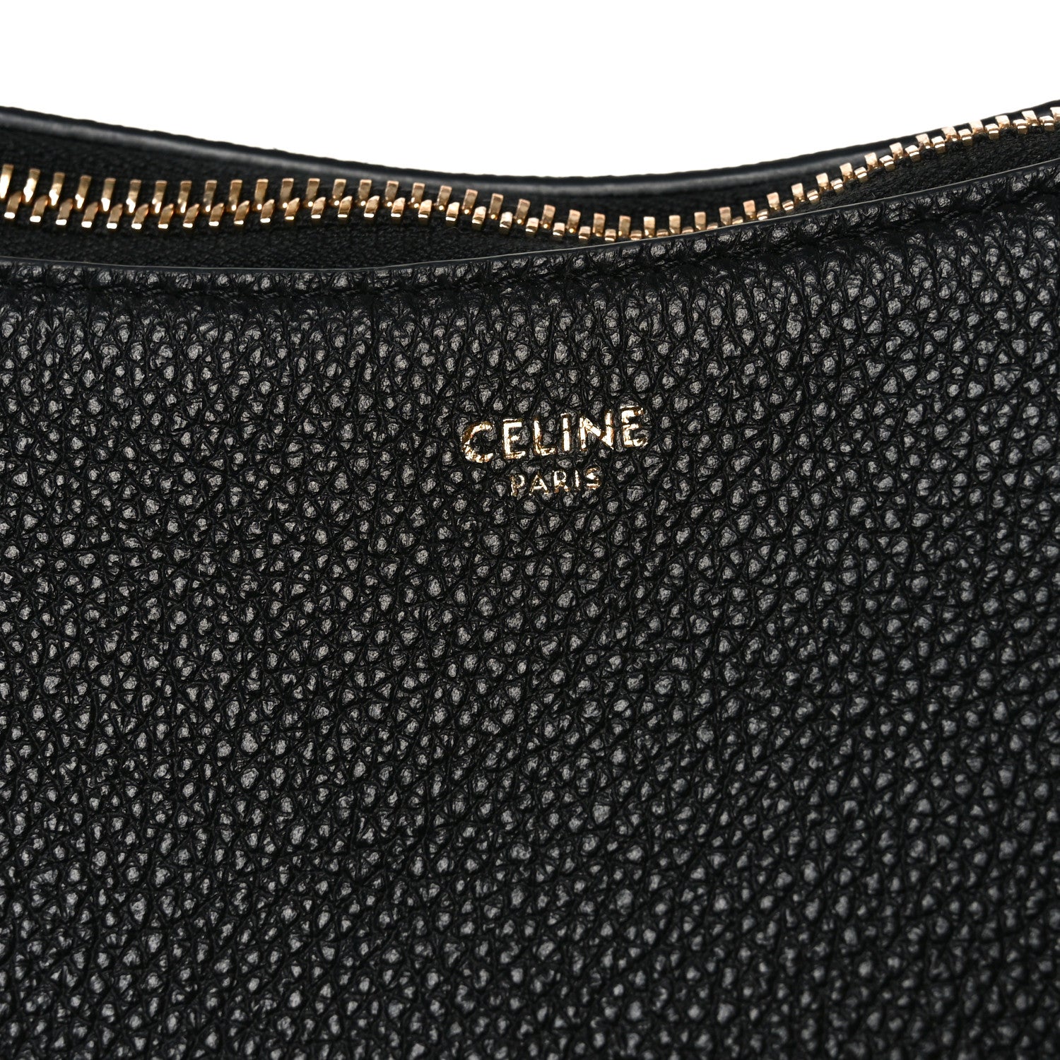 Celine Supple Grained Calfskin Large Lulu Shoulder Bag Black 6 of 9