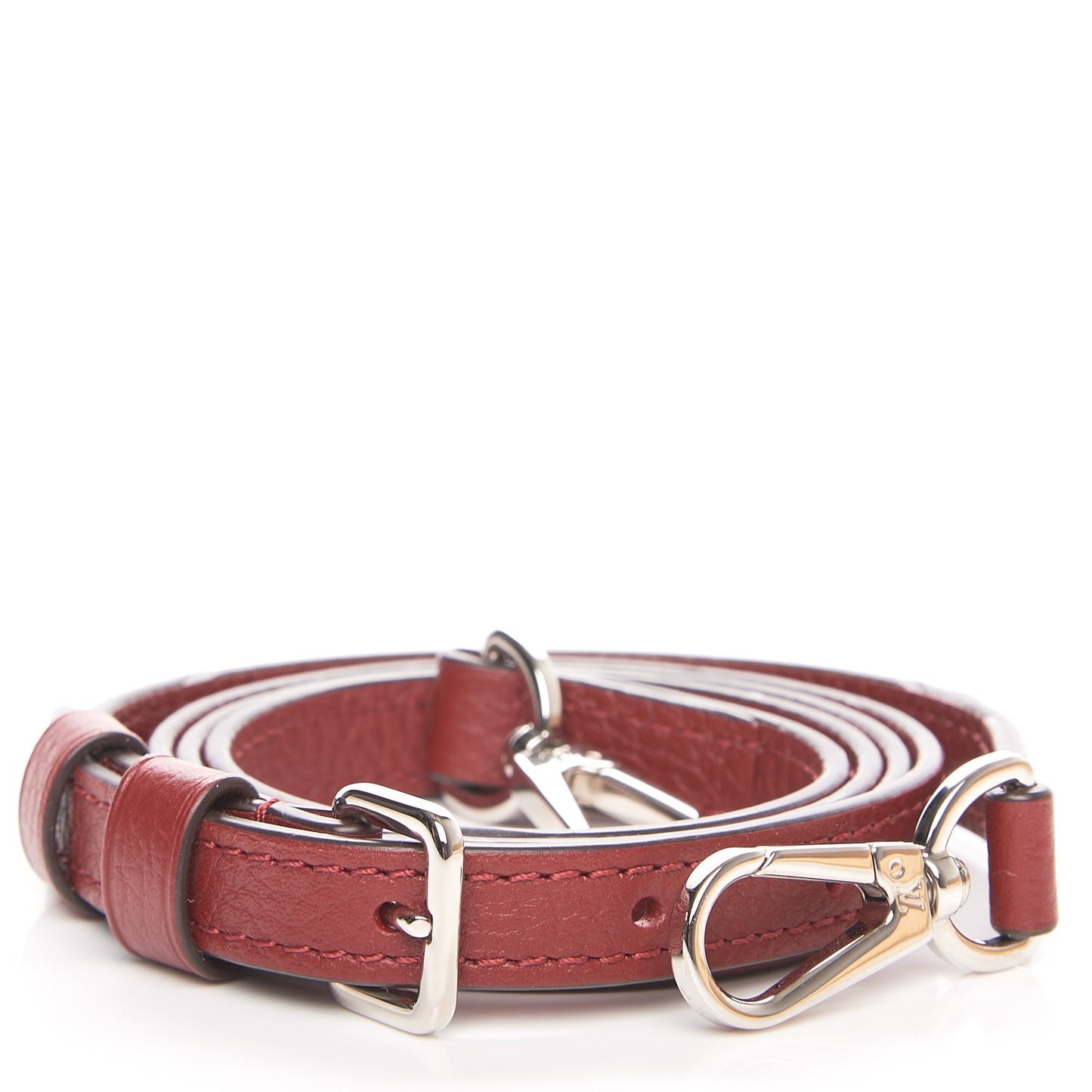 Cuir Taurillon Soft Lockit Strap Griotte
