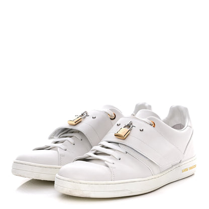 Louis Vuitton Calfskin Front Row Sneaker 38.5 White 3 of 13