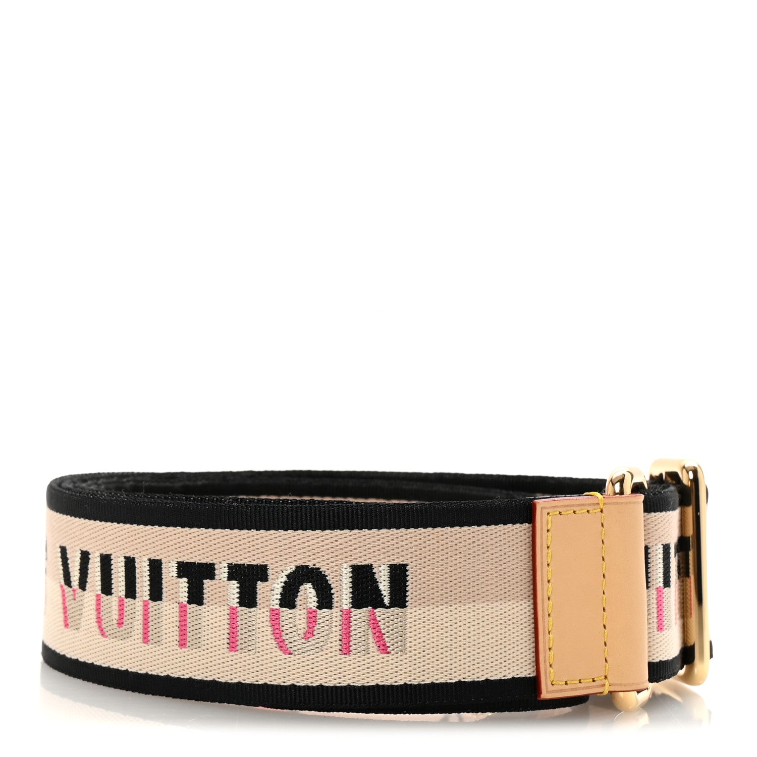 Louis Vuitton Jacquard Speedy Bandouliere 20 Shoulder Strap Black 2 of 4