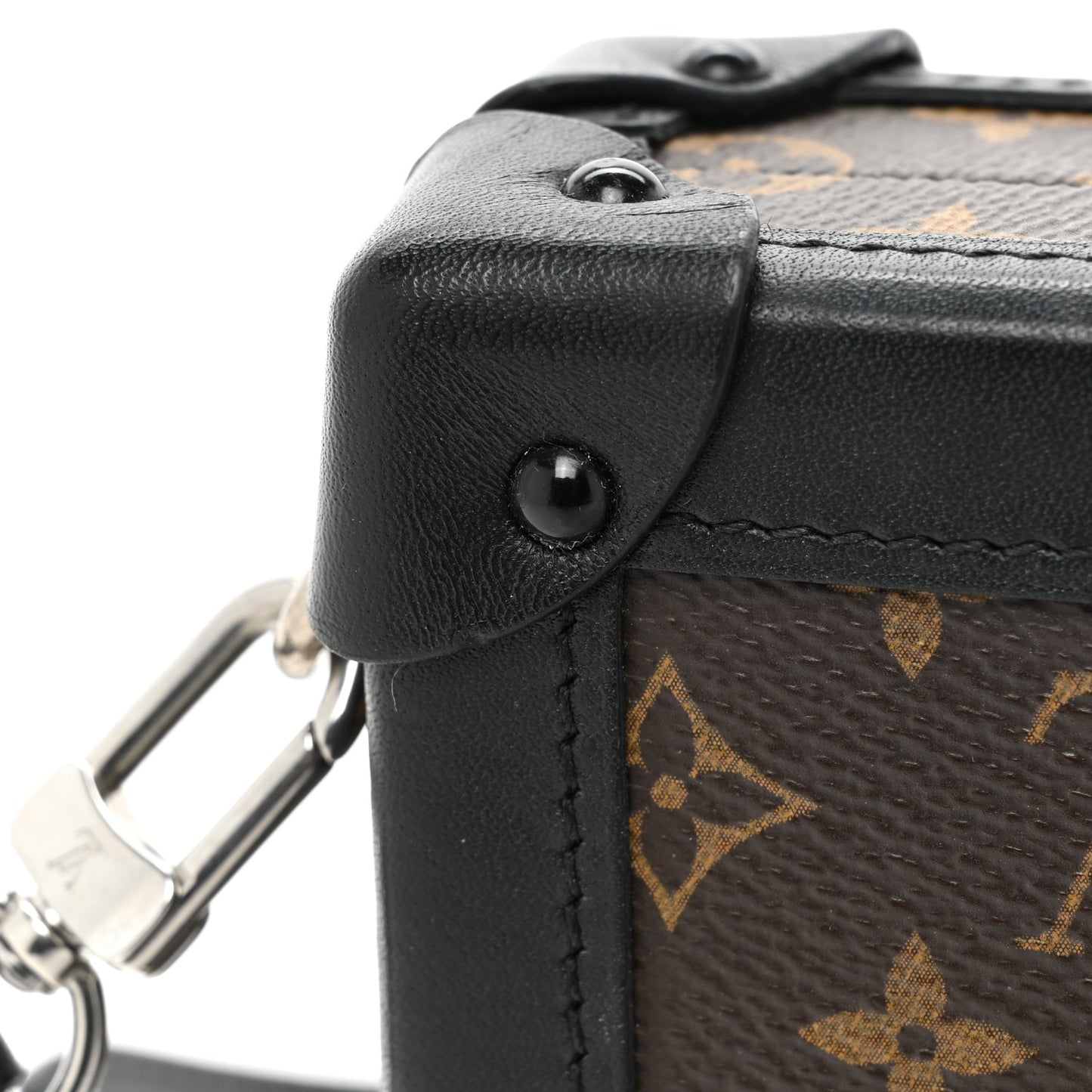 Monogram Column Petite Malle Black