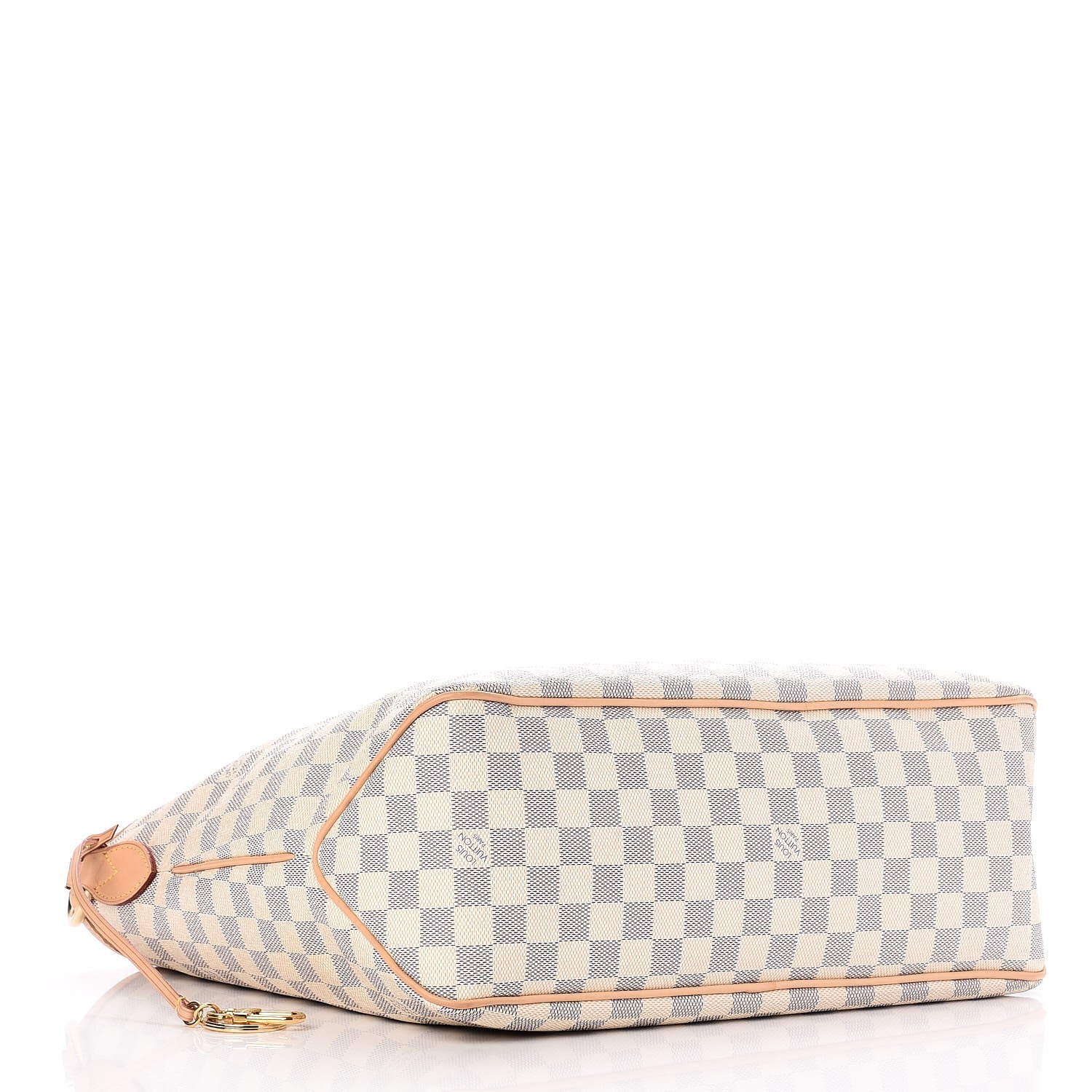 Louis Vuitton Damier Azur Delightful MM Rose Ballerine 4 of 7