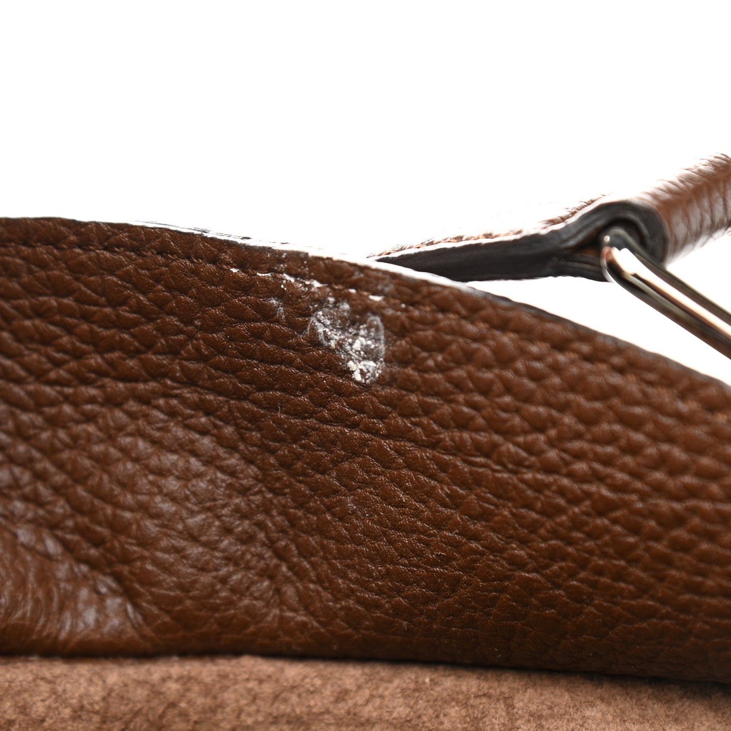 Soft Grained Calfskin Large Jackie Hobo Nut Brown