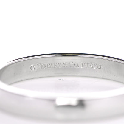 Tiffany Platinum 3mm Classic Wedding Band Ring 54 7 3 of 4