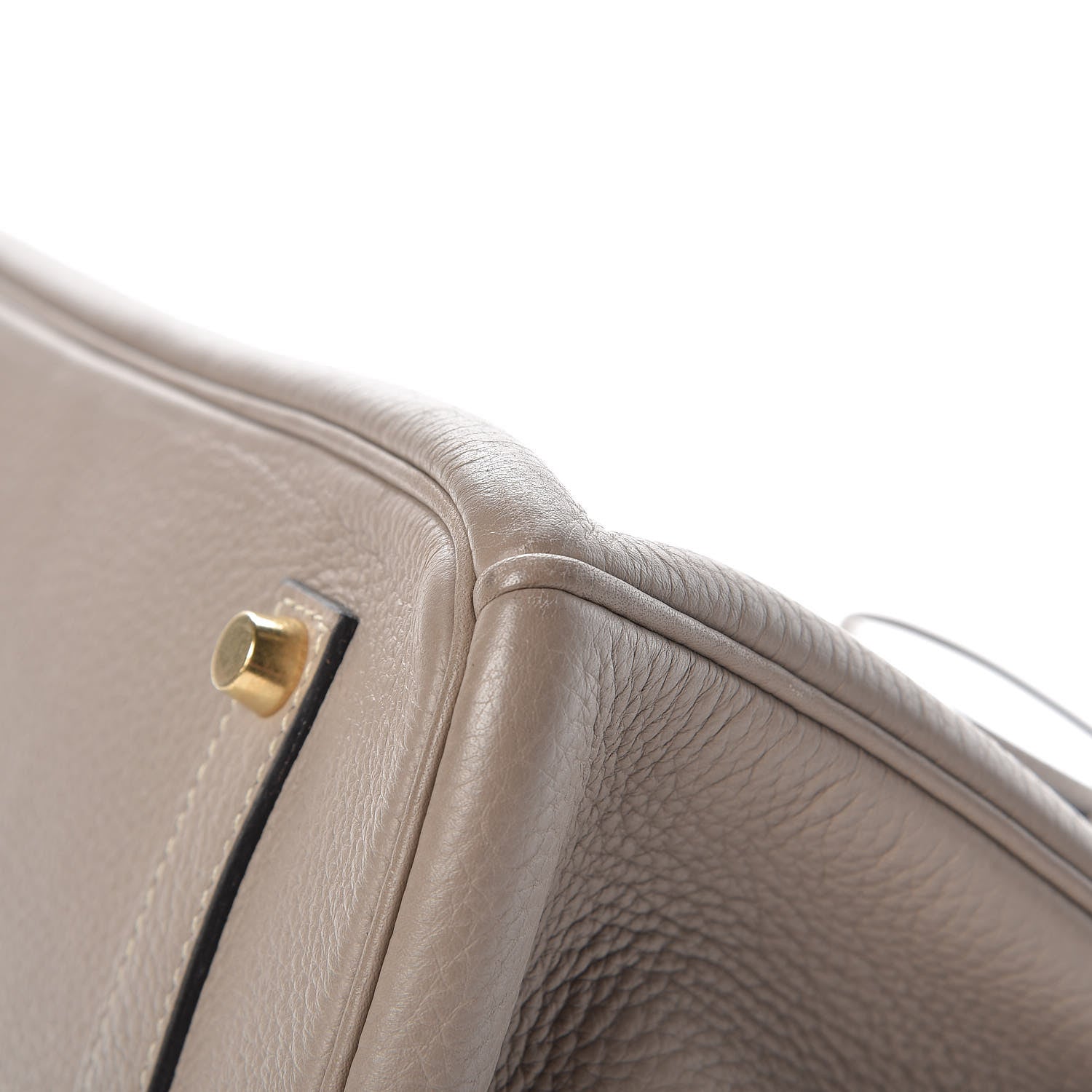 Hermes Taurillon Clemence Birkin 35 Gris Tourterelle 45 of 48