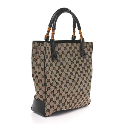 Gucci Monogram Bamboo Handle Bag Pink 3 of 10