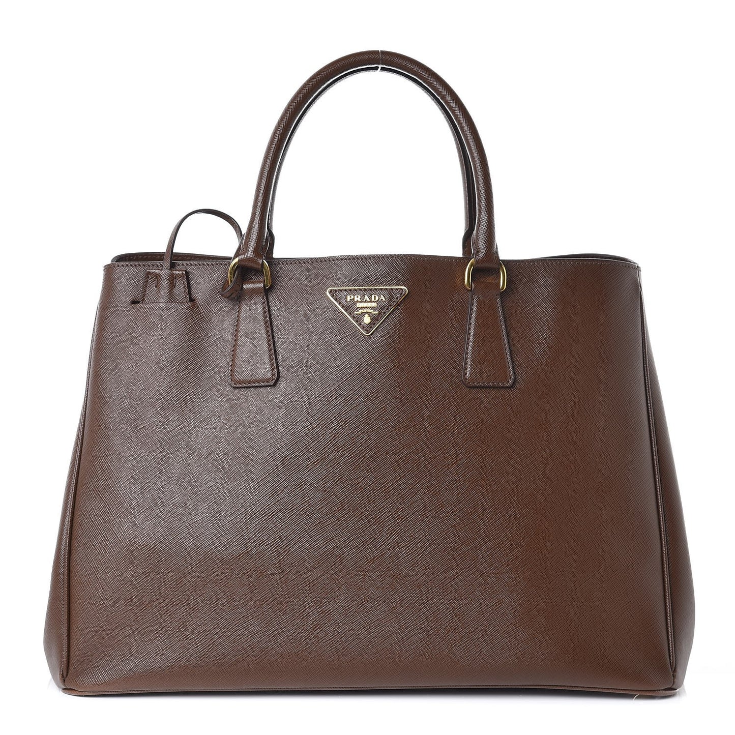Saffiano Lux Large Tote Cacao