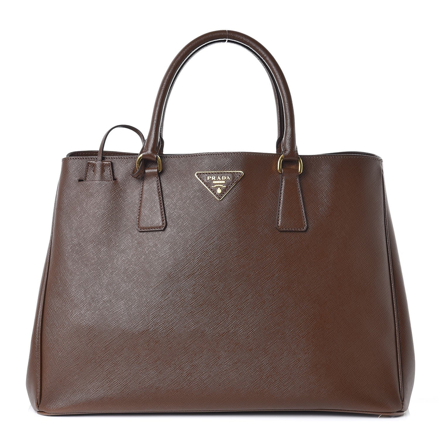Prada Saffiano Lux Large Tote Cacao 1 of 8