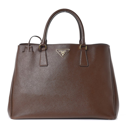 Prada Saffiano Lux Large Tote Cacao 1 of 8