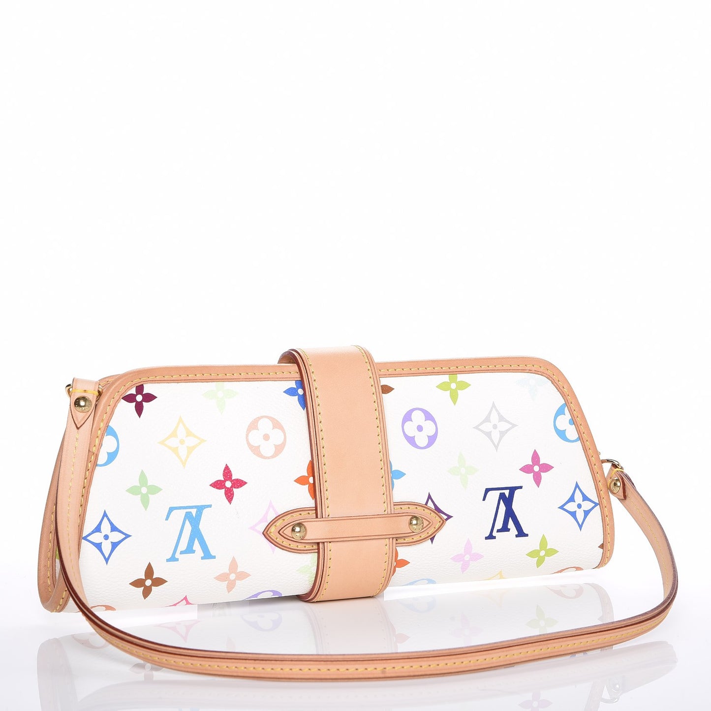 Monogram Multicolor Shirley White