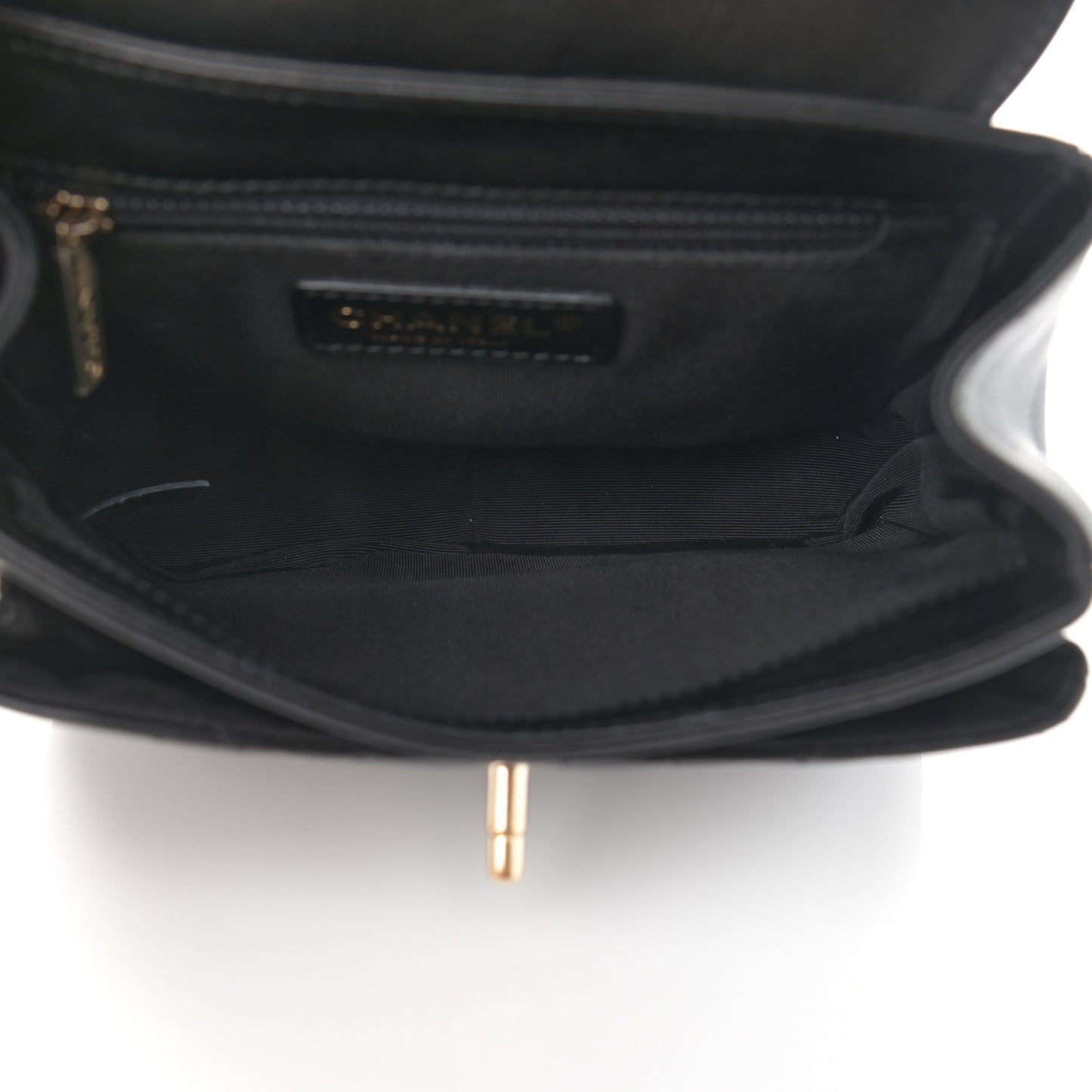 Lambskin Quilted Small Lovely Day Flap Black