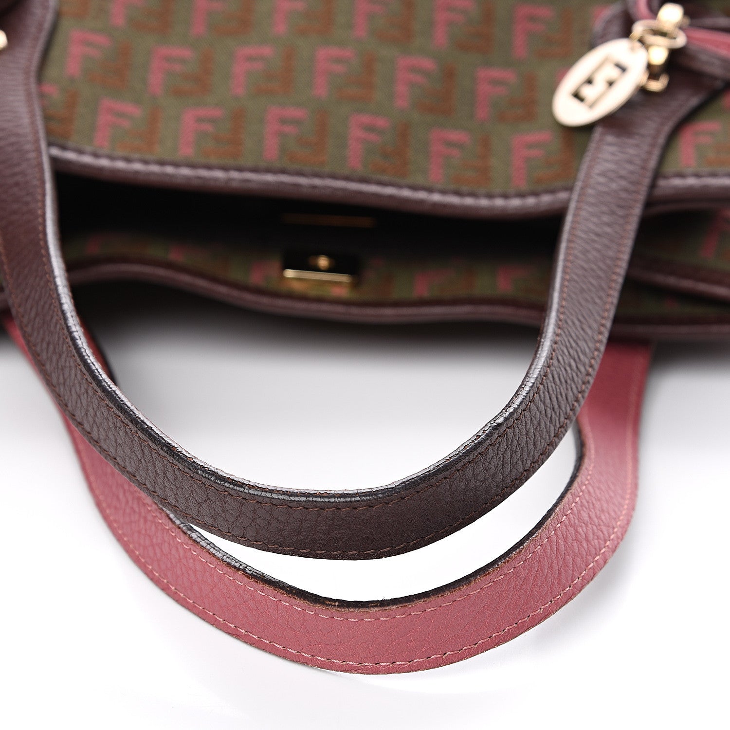 Fendi Zucchino Shopping Tote Multicolor 9 of 12