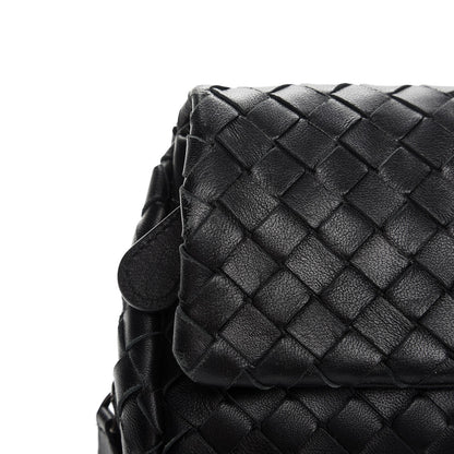 Bottega Veneta Nappa Intrecciato Mini Messenger Bag Nero Black 7 of 11