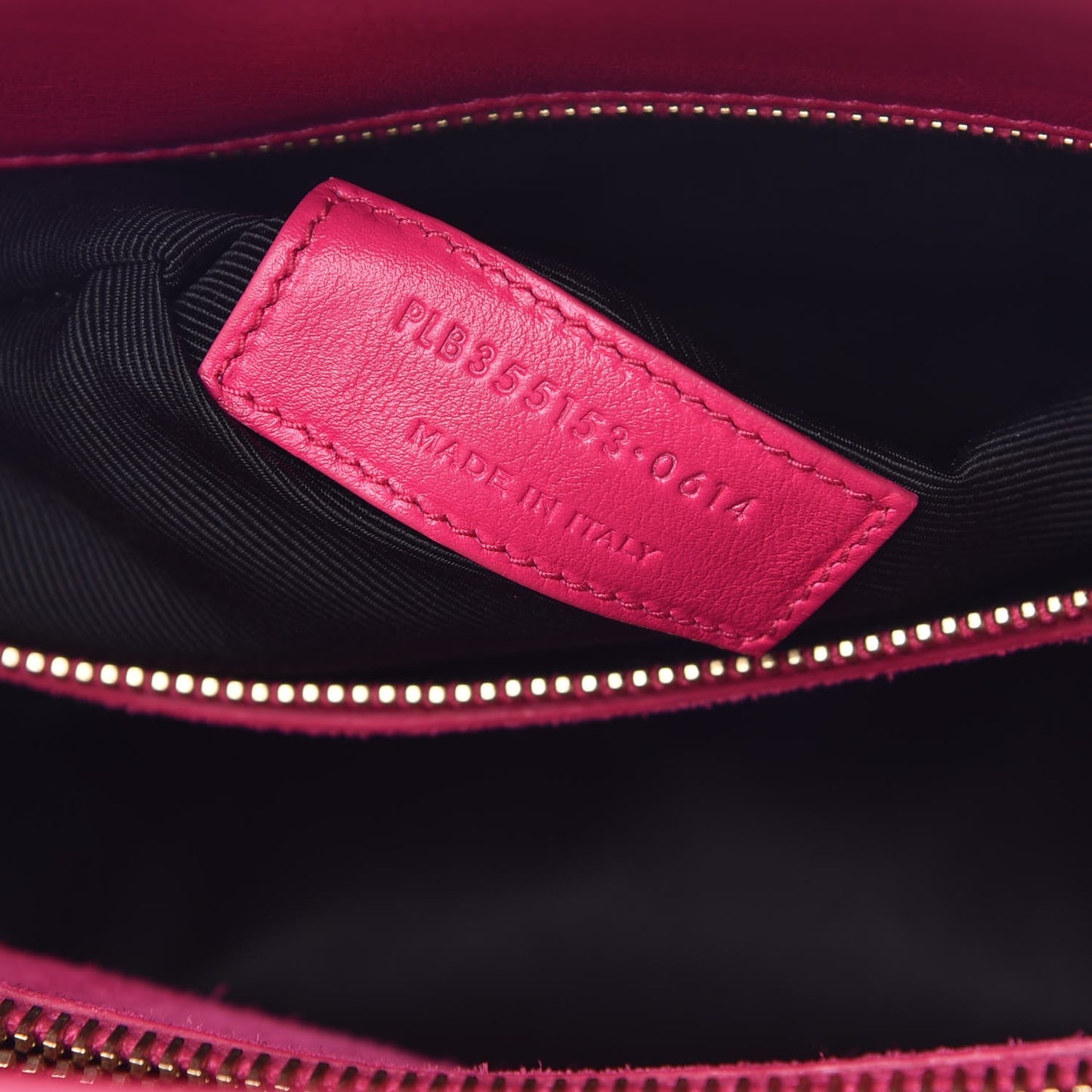Calfskin Small Sac De Jour Lipstick Fuchsia