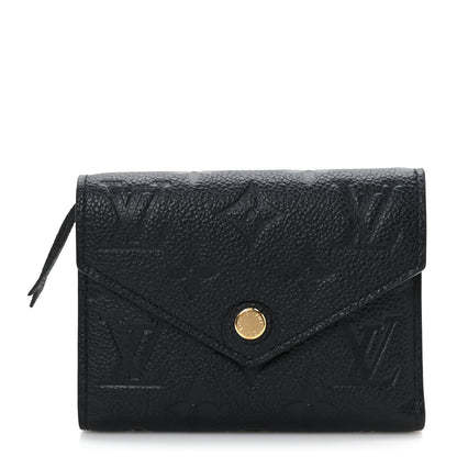 Louis Vuitton Empreinte Victorine Wallet Black 1 of 6