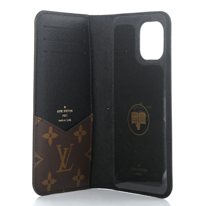 Louis Vuitton Monogram iPhone 11 Folio Case Black 5 of 7