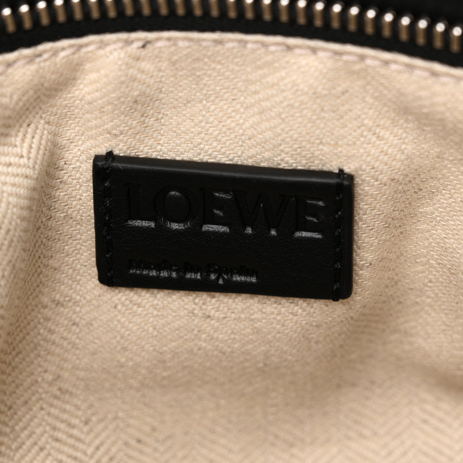 Loewe Calfskin Medium Puzzle Bag Black 6 of 9