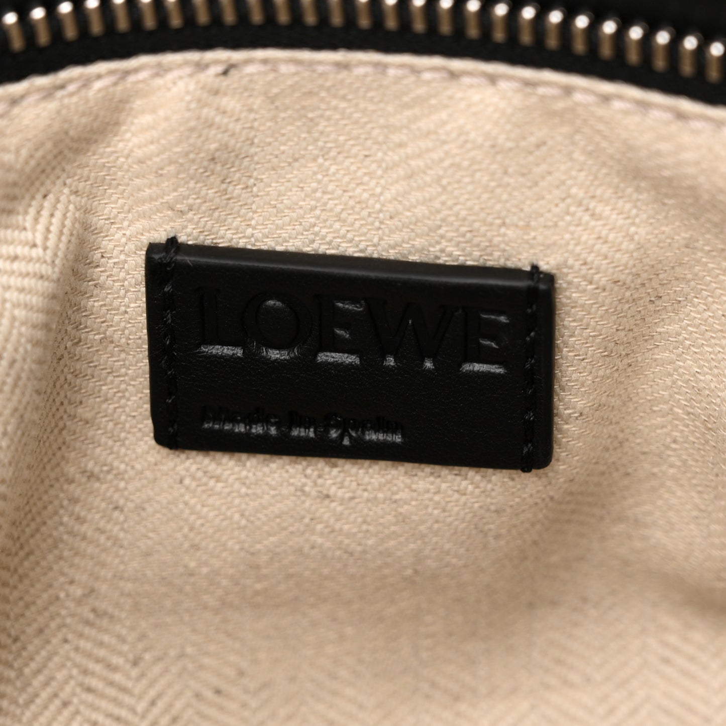 Calfskin Medium Puzzle Bag Black