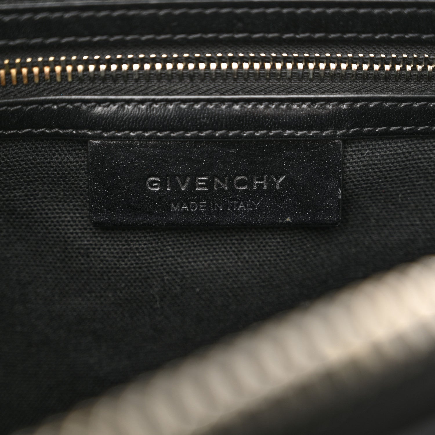 Givenchy Shiny Lord Calfskin Medium Antigona Black 6 of 14