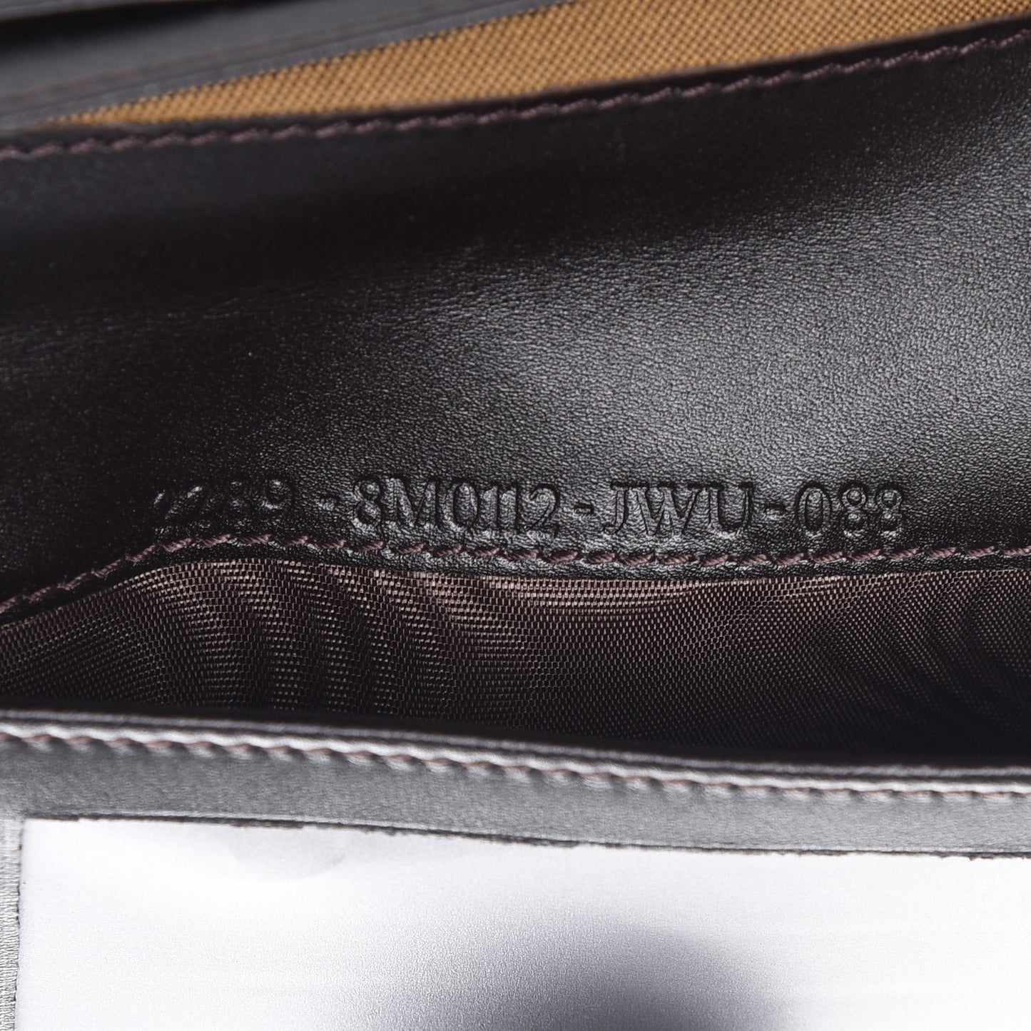 Zucca Continental Wallet Tobacco
