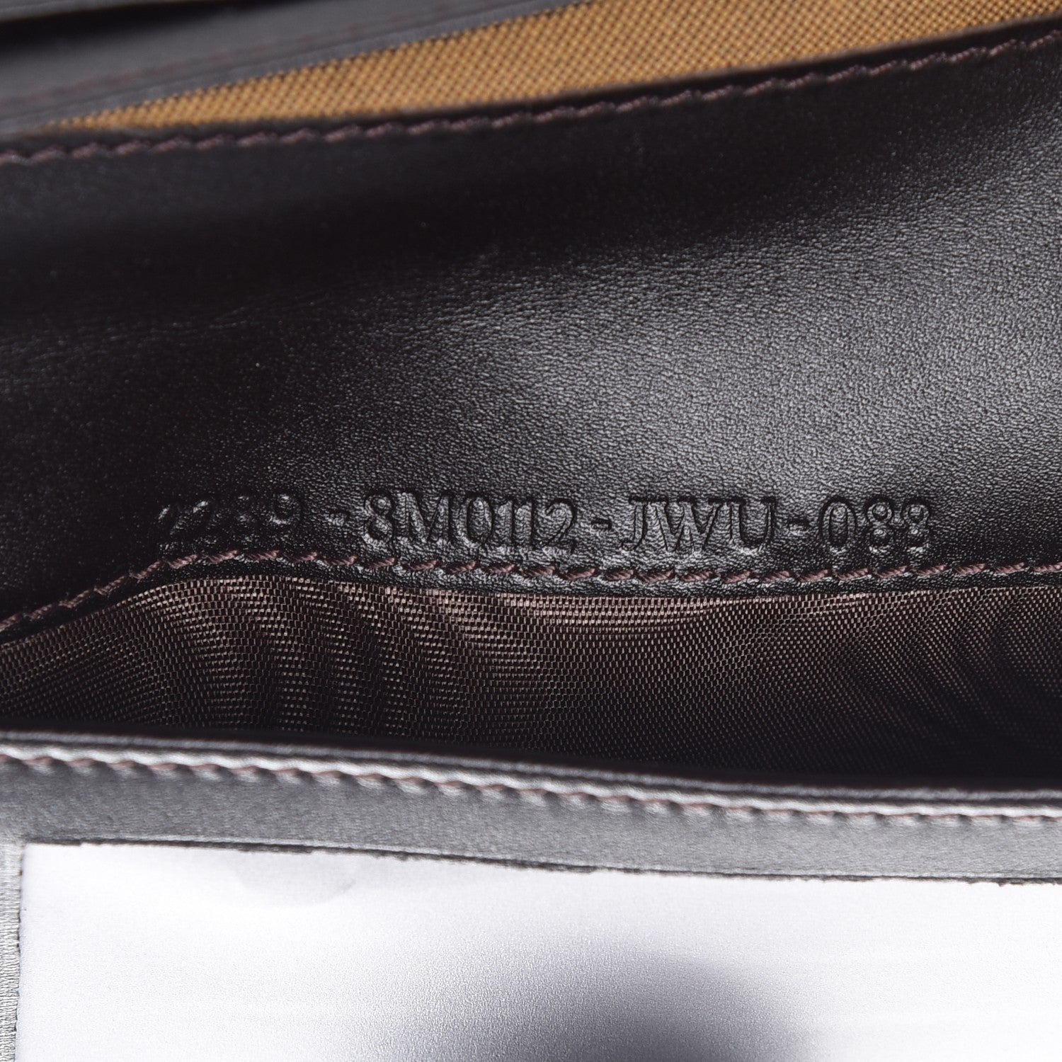 Fendi Zucca Continental Wallet Tobacco 8 of 8