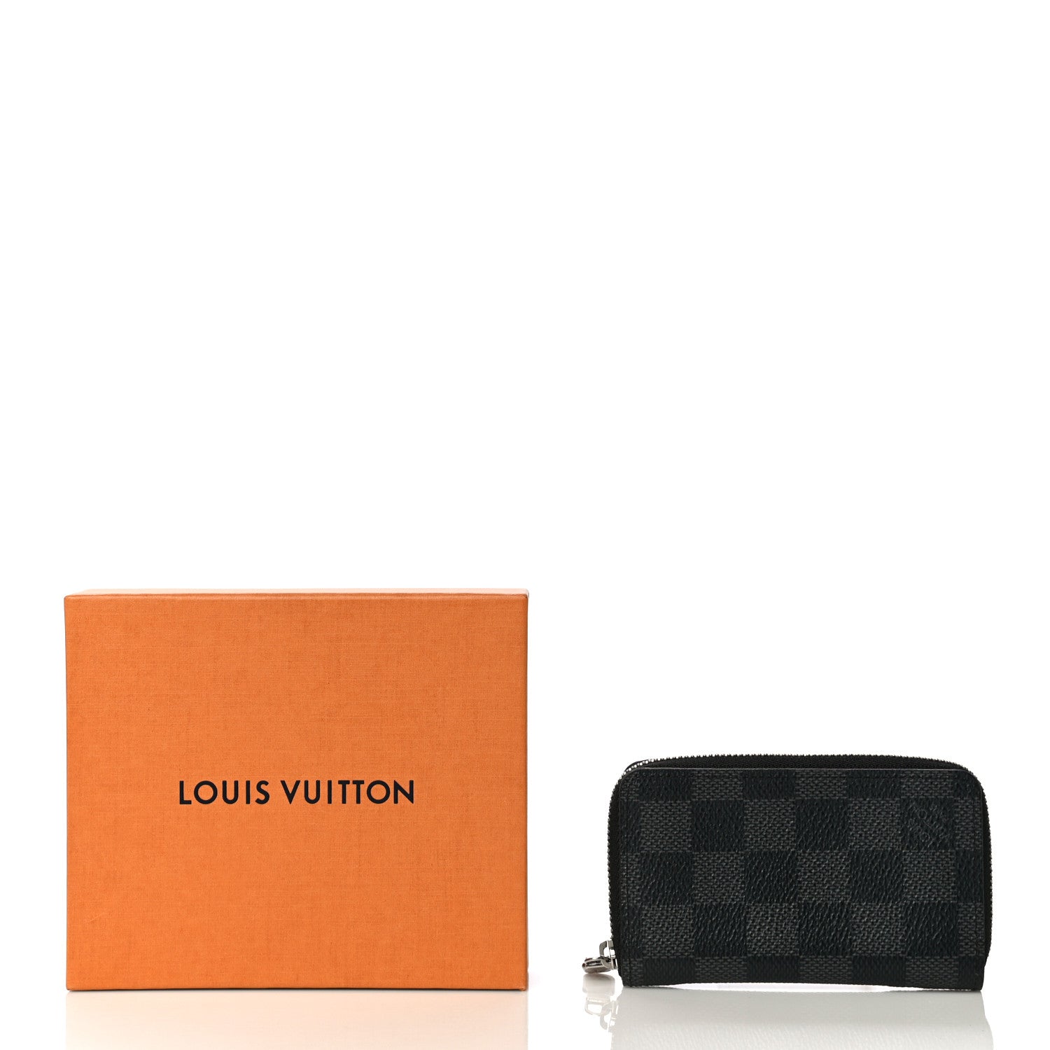 Louis Vuitton Damier Graphite Zippy Coin Purse Vertical 12 of 12